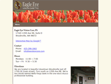 Tablet Screenshot of eevisioncare.com